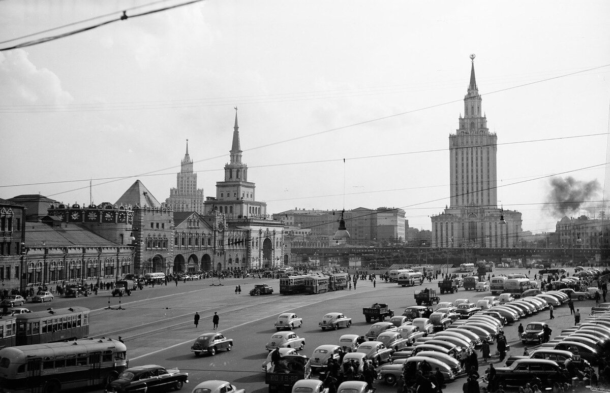 комсомольская площадь москва старые